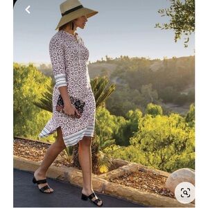 COOLIBAR Fiji Long Tunic Dress UPF 50+ Size XSmall Sun Protecting Size XSmall‎